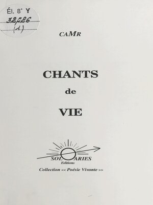 cover image of Chants de vie